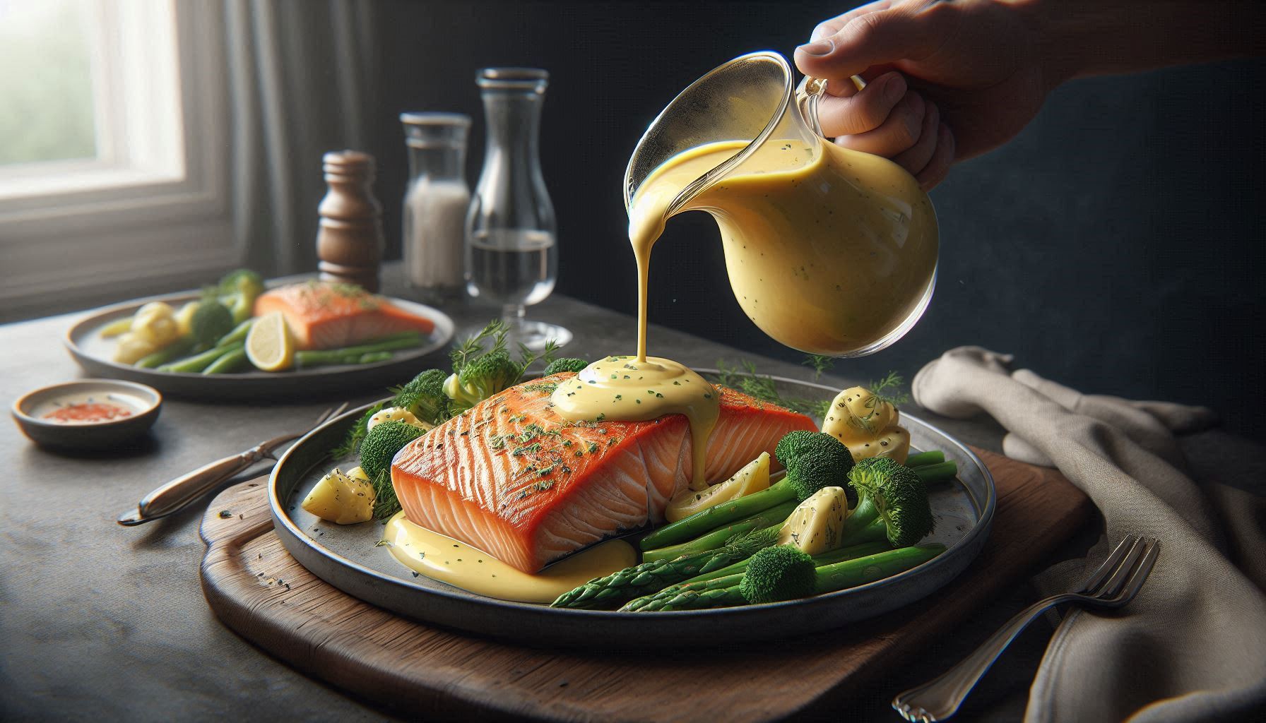 How to make Infused Hollandaise sauce