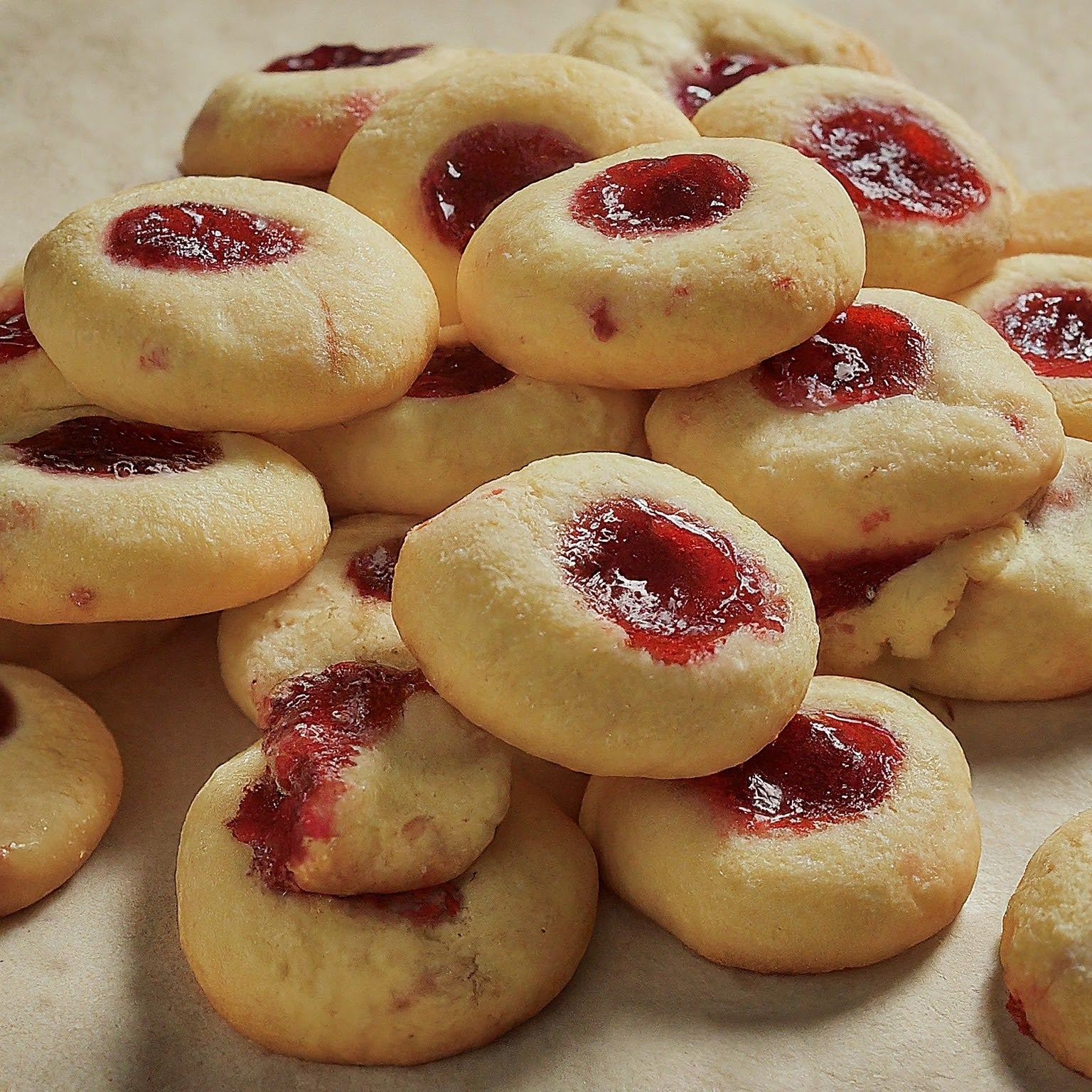 Jam Drop Cookies